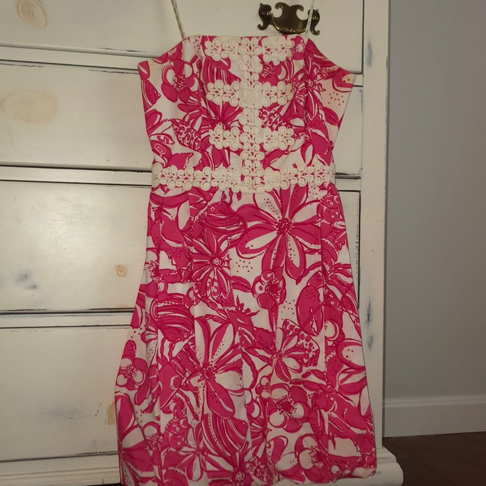 Lily Pulitzer strapless dress